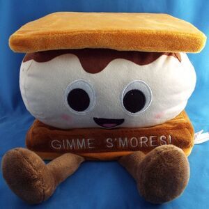 BMI Gimme Smores Plush 6” Seated By 10” Wide Stuffed Toy